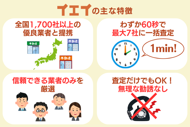 イエイの主な特徴